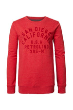 Red children's sweater - Image n°3