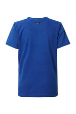 Blue short-sleeved t-shirt - Image n°2