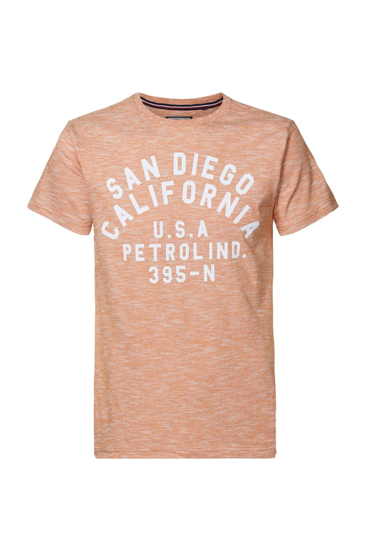 Heather orange t-shirt - Image n°5