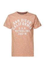Heather orange t-shirt - Image n°5
