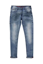Faded narrow fit jeans - Image n°1