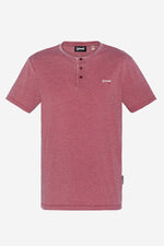 Red faded effect T-shirt - Image n°1