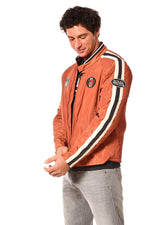 Men's orange jacket - Image n°3
