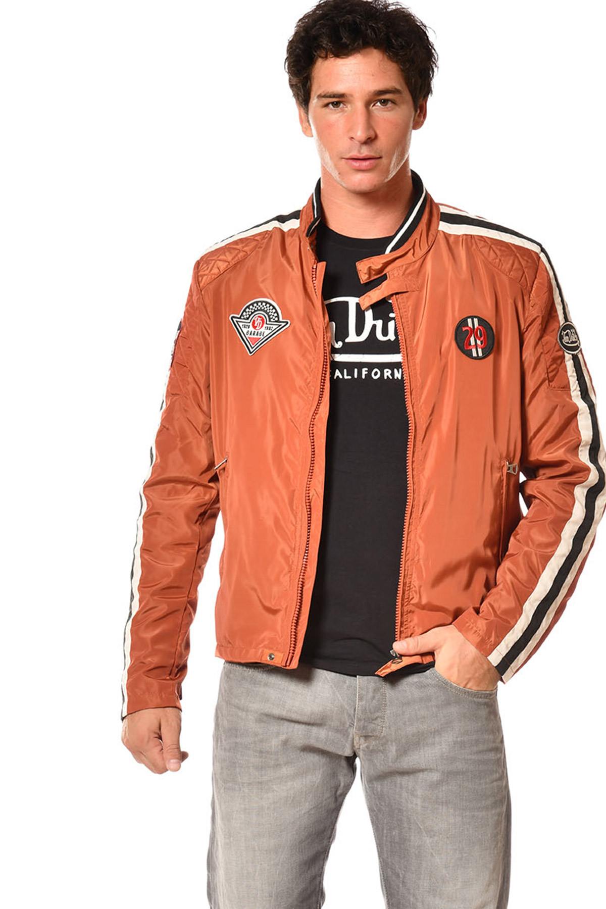 Men's orange jacket - Image n°1