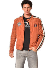 Men's orange jacket - Image n°1