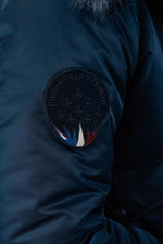 Bomber jacket with lined hood patrol of France - Image n°7