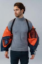 Bomber jacket with lined hood patrol of France - Image n°4