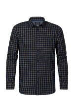 Black all-over checked shirt - Image n°6