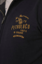 Navy blue zipped jacket - Image n°6
