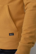Yellow zipped hoodie - Image n°7