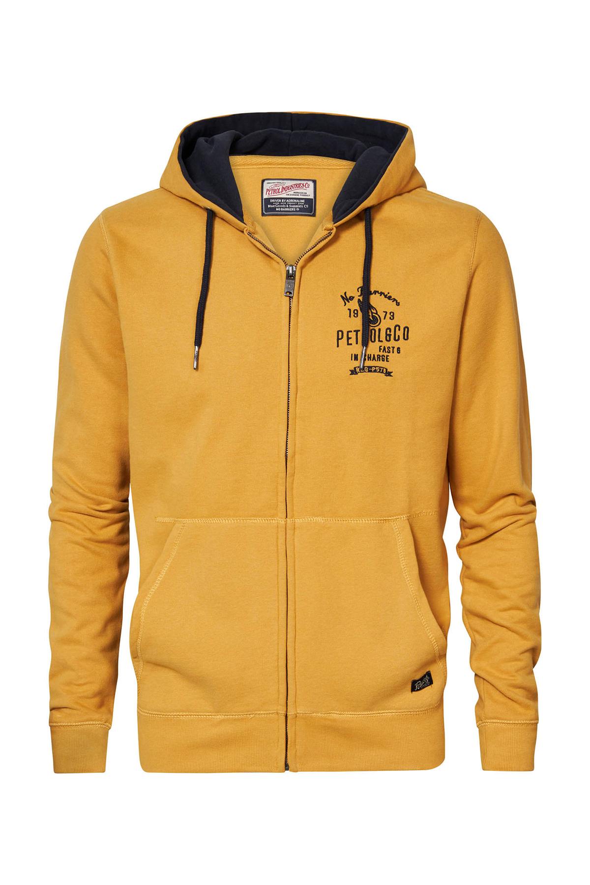 Yellow zipped hoodie - Image n°8