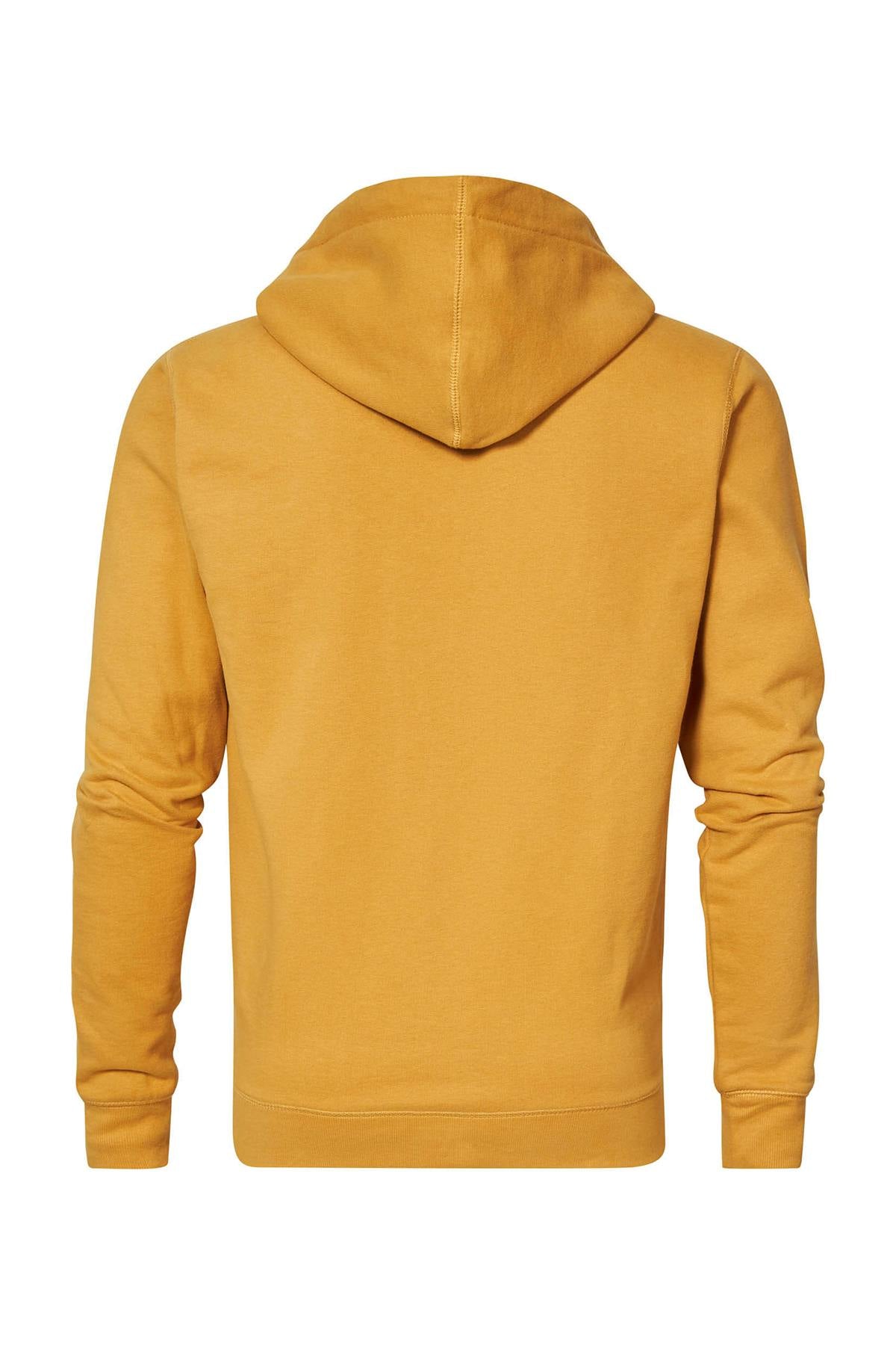 Yellow zipped hoodie - Image n°9