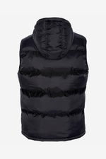 Black sleeveless down jacket - Image n°2