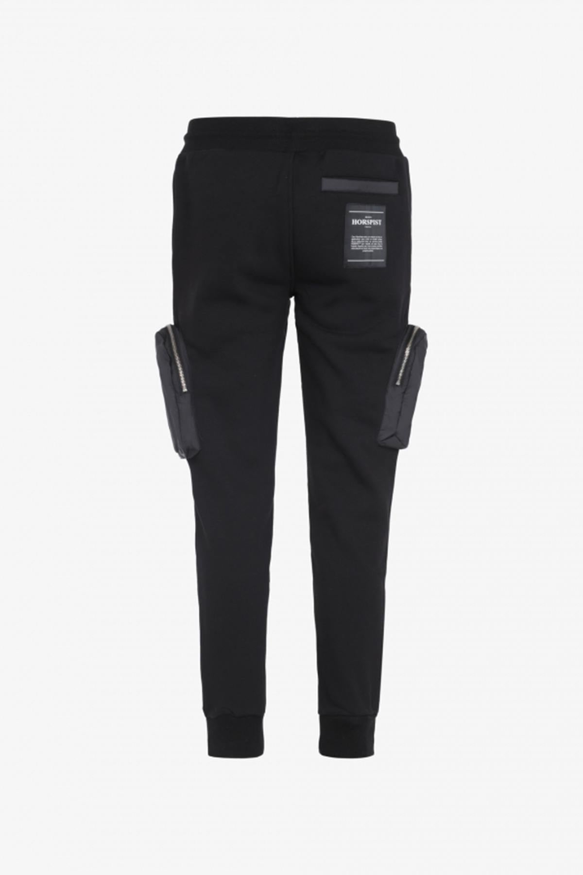 Black cotton sweatpants - Image n°2