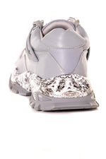 Matte gray men's sneakers - Image n°11