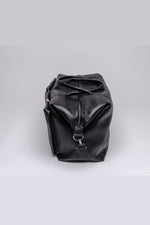 McQueen Edition Black Vintage Leather Travel Bag - Image n°3
