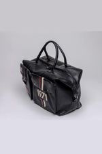 McQueen Edition Black Vintage Leather Travel Bag - Image n°5