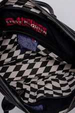 Black leather briefcase bag by Steve McQueen - Image n°3