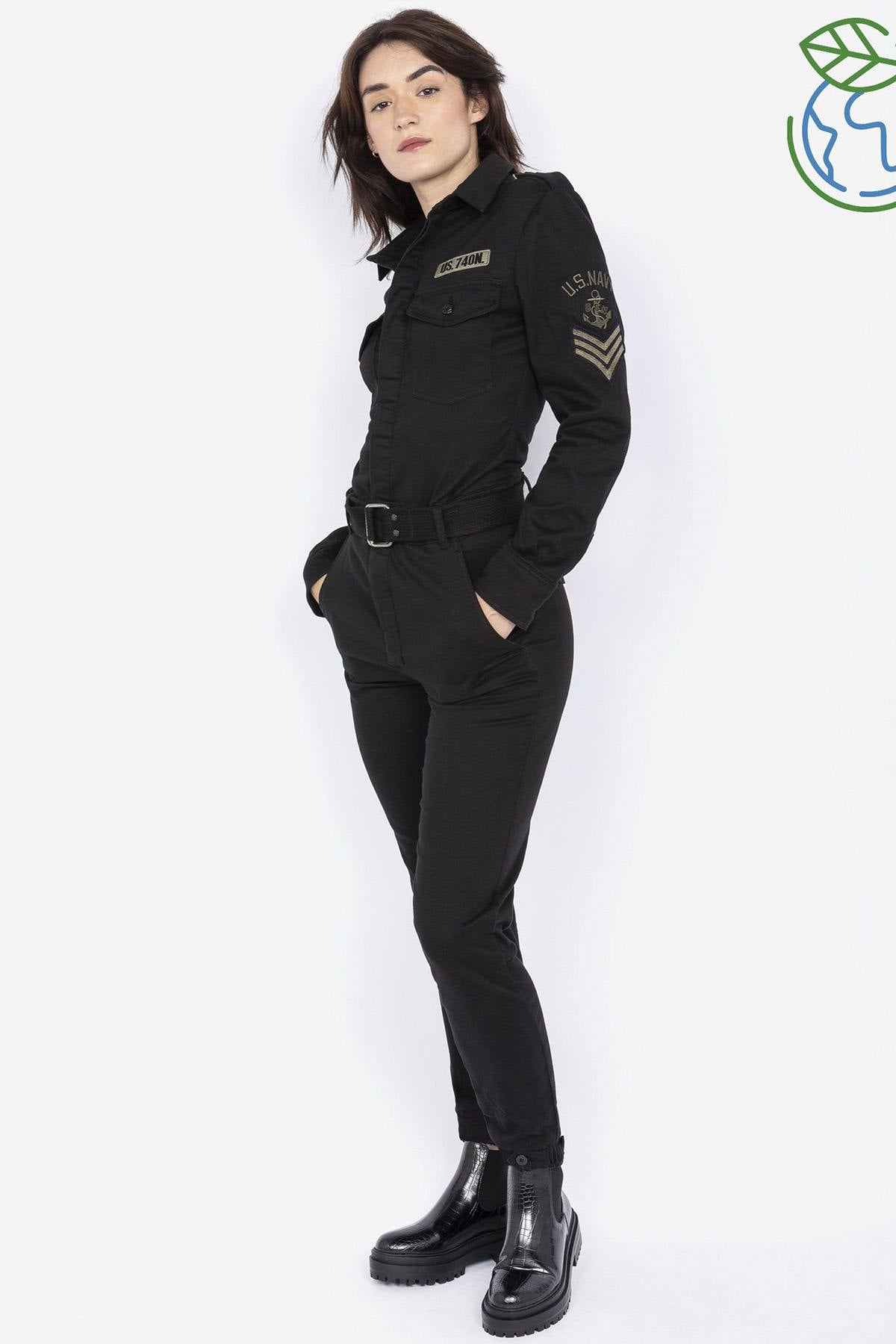 Black army jumpsuit - Image n°5