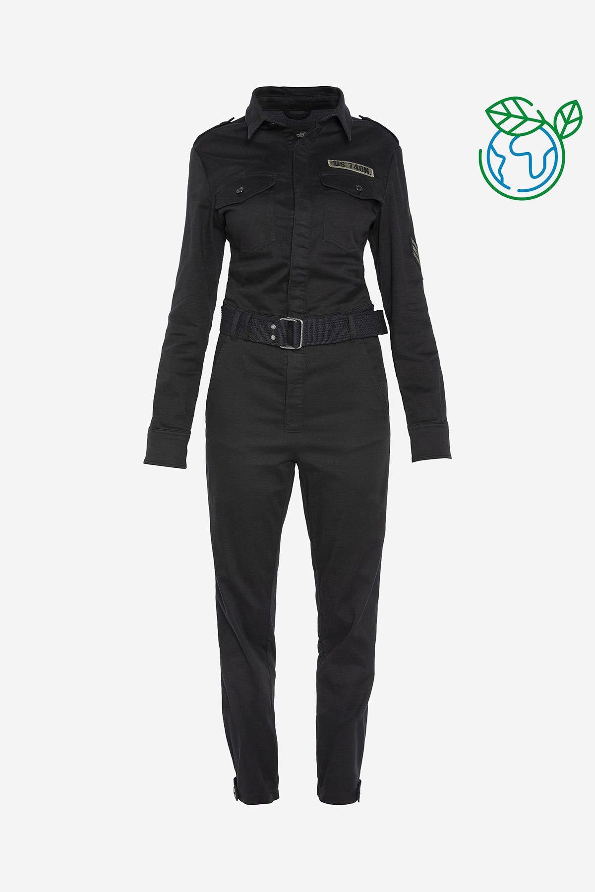Black army jumpsuit - Image n°6