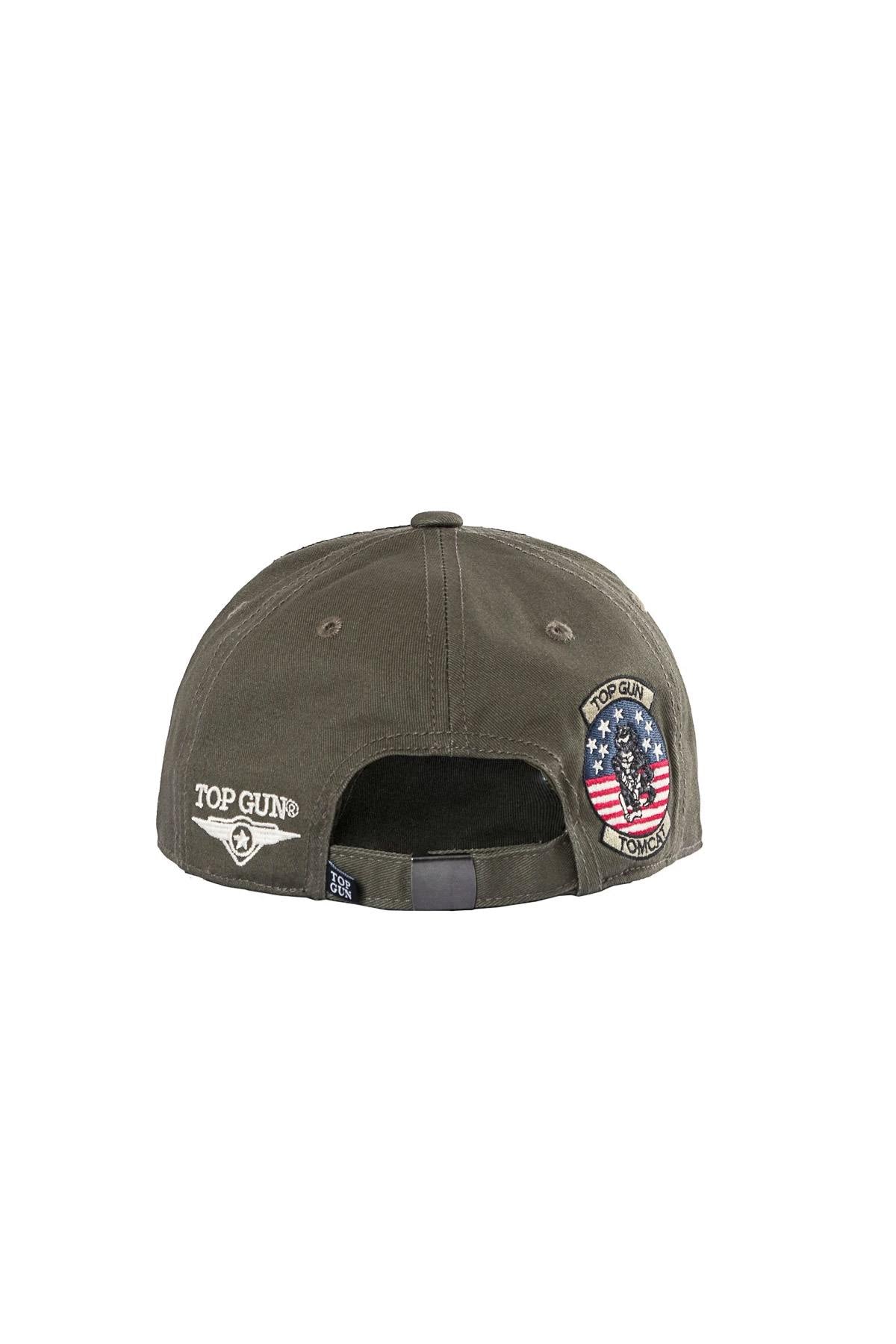 Khaki cap with aviator badges - Image n°2