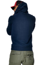 Navy Hooded Sweater - Image n°2