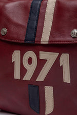 McQueen signature red leather 48h bag - Image n°3