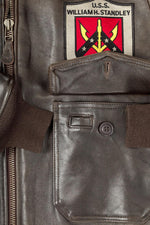 US Navy G-1 Brown Leather Aviator - Image n°7