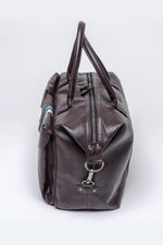 Brown Genuine Leather McQueen Edition Travel Bag - Image n°2