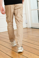 Beige flowing sweatpants - Image n°6