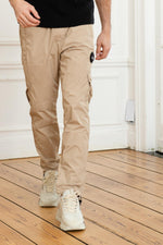Beige flowing sweatpants - Image n°7
