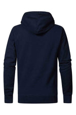 Men's navy blue sportswear sweater - Image n°6