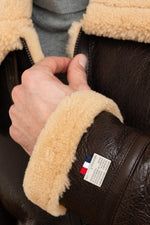 Bomber in sheepskin from the Patrouille de France - Image n°8