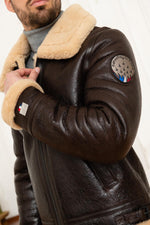 Bomber in sheepskin from the Patrouille de France - Image n°9
