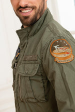 Khaki military jacket - Image n°7