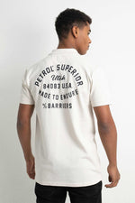 White short-sleeve polo shirt - Image n°2