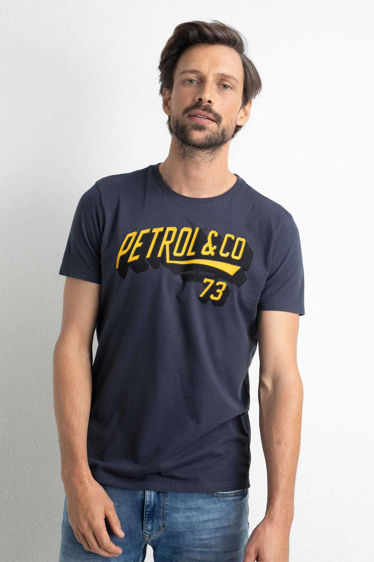 Men's gray short-sleeved t-shirt - Image n°1