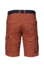 Men's cargo shorts with belt - Image n°4