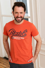 Dark orange t-shirt - Image n°1
