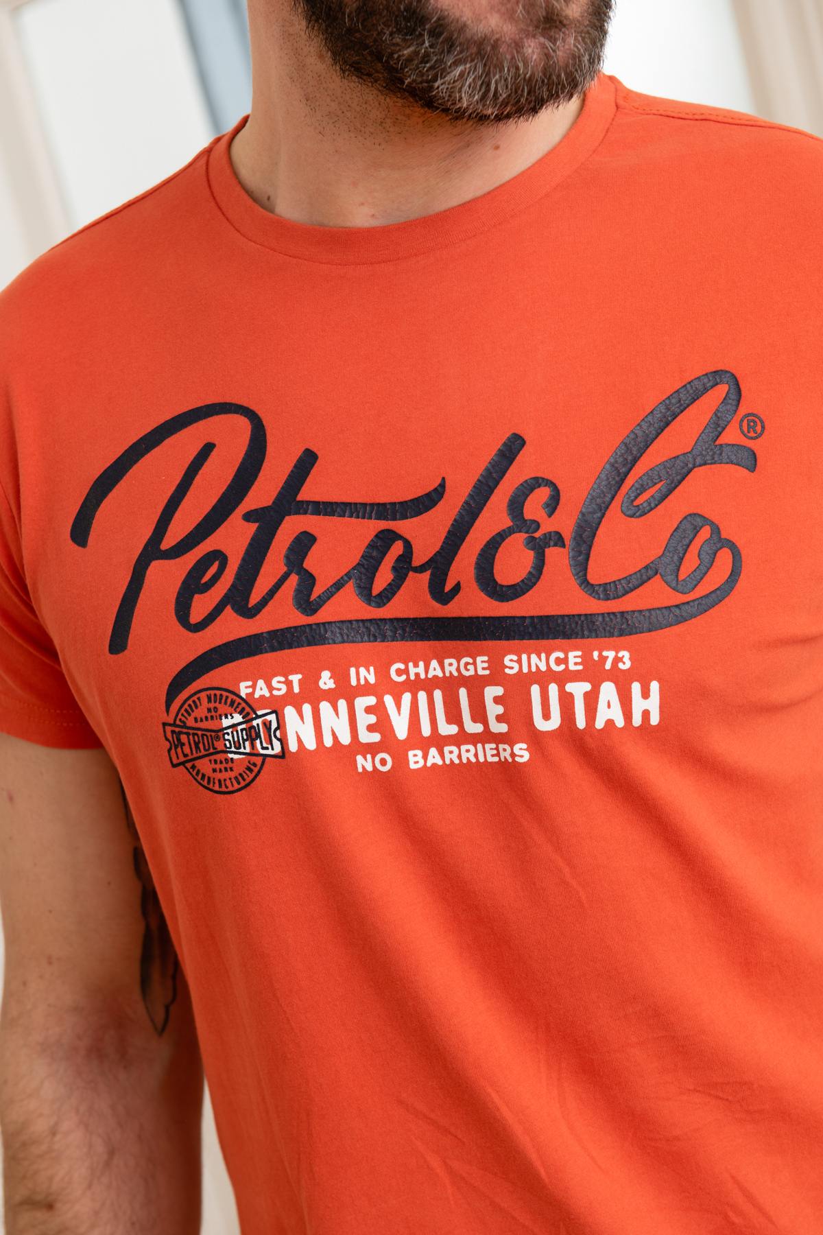 Dark orange t-shirt - Image n°5