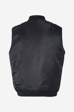 MA-1 black sleeveless bomber jacket - Image n°4