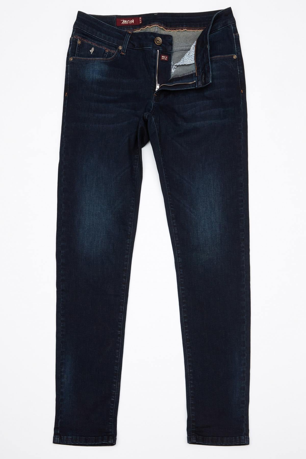 Men's regular fit blue jeans - Image n°3