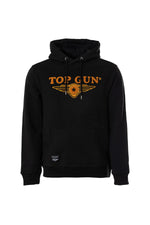 Black Top Gun Hoodie - Image n°1