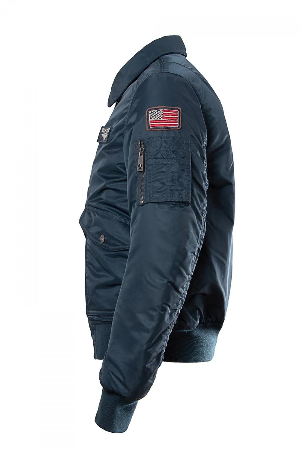 CWU45 navy blue bomber jacket - Image n°2