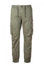 Khaki military style battle pants - Image n°1