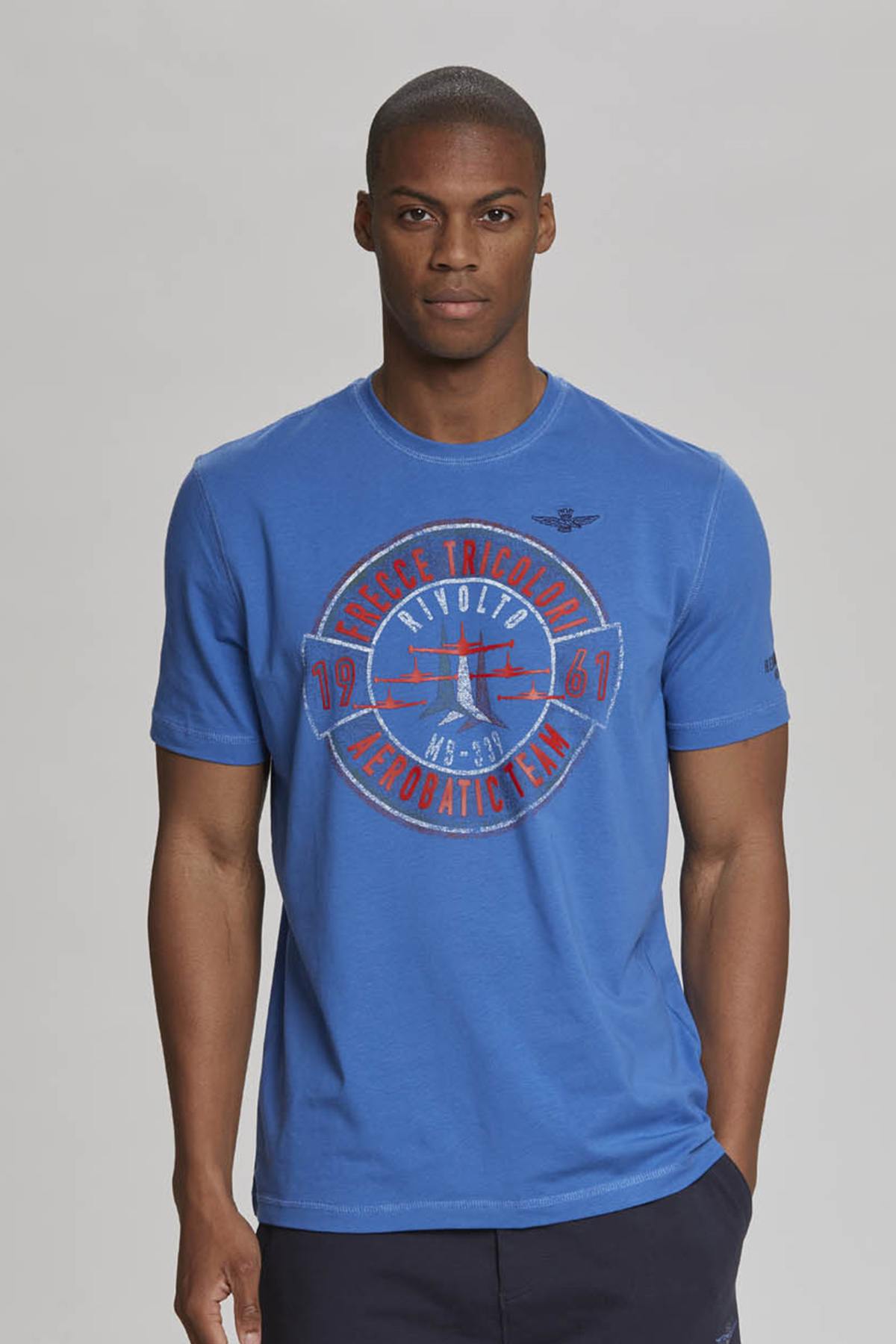 Royal blue Frecce Tricolori 1961 t-shirt - Image n°1