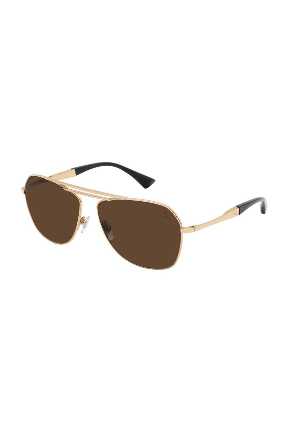 Gold Night Vision Google Aviator Glasses - Image n°1