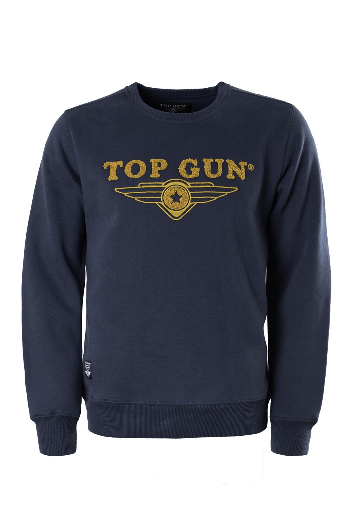 Top Gun navy blue sweater - Image n°1