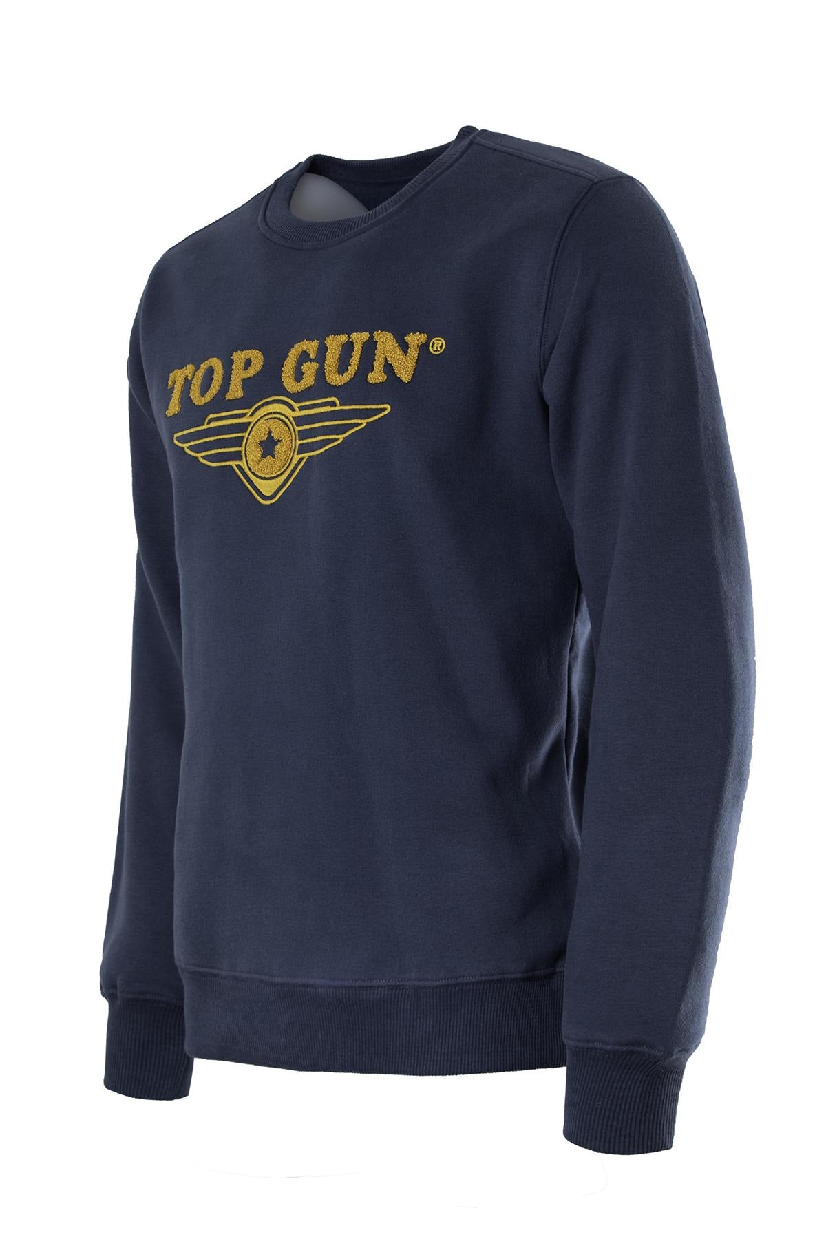 Top Gun navy blue sweater - Image n°3
