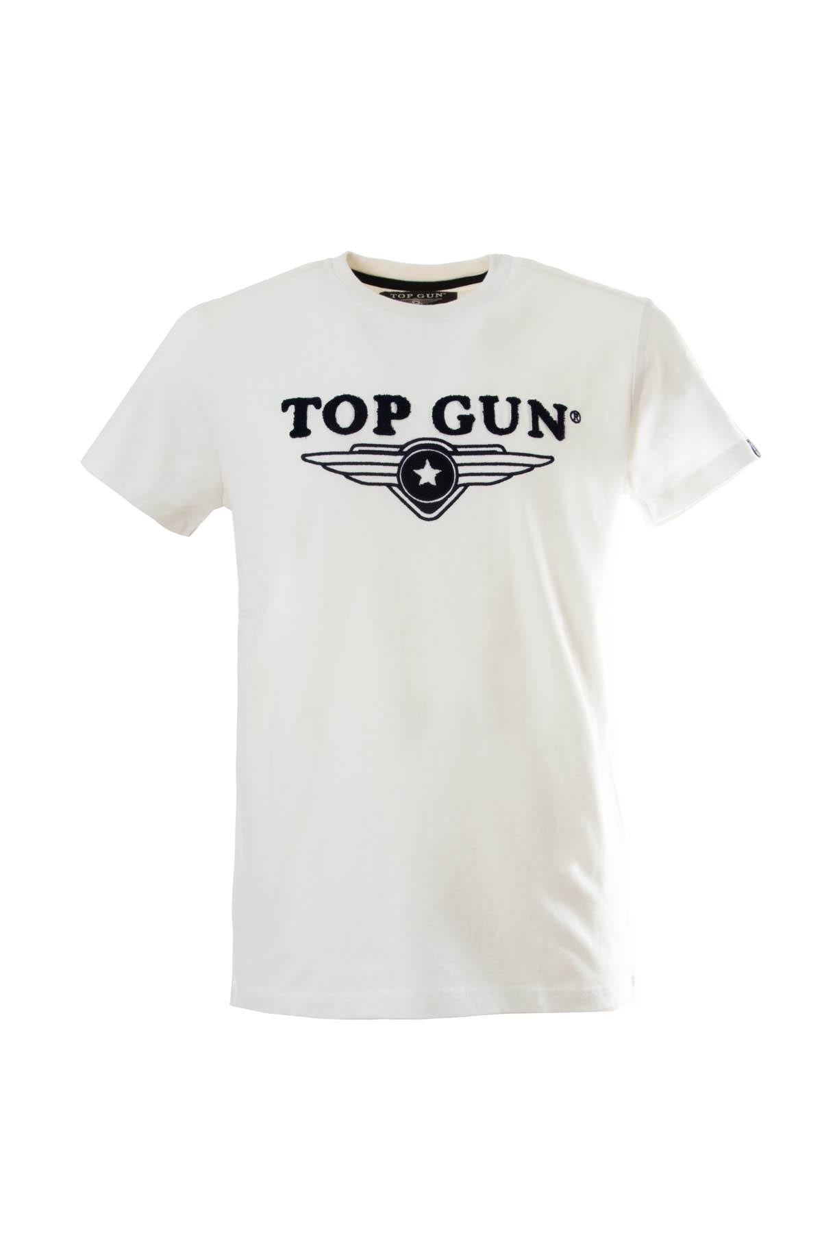 White Top Gun t-shirt - Image n°1